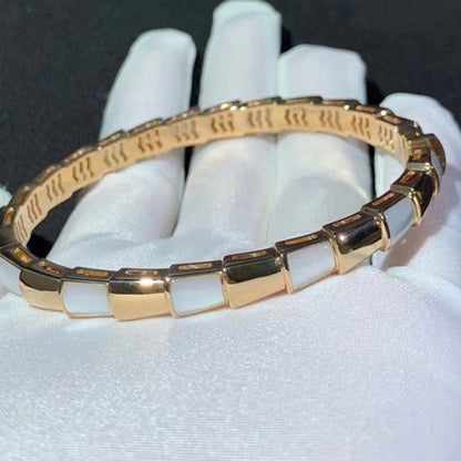 [Mystic]SERPENTI BRACELET PINK GOLD MOP