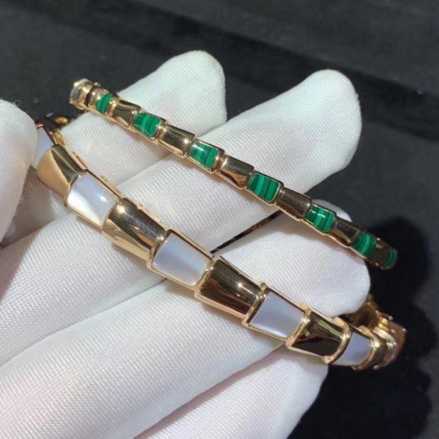 [Mystic]SERPENTI BRACELET PINK GOLD MOP