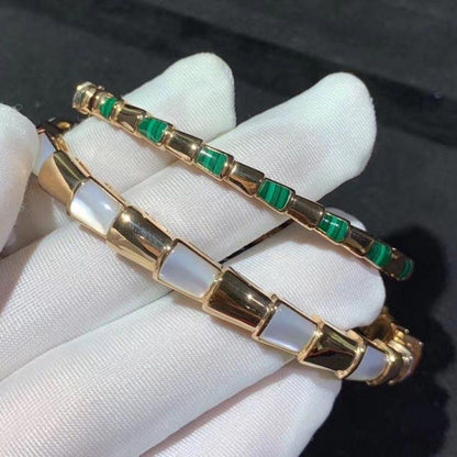 [Mystic]SERPENTI BRACELET PINK GOLD MOP