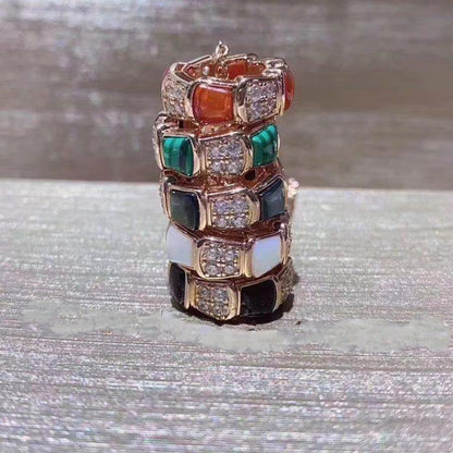 [Mystic]SERPENTI PEDANT DIAMOND NECKLACE
