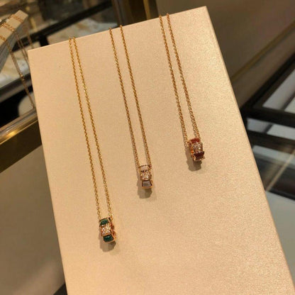 [Mystic]SERPENTI PEDANT DIAMOND NECKLACE