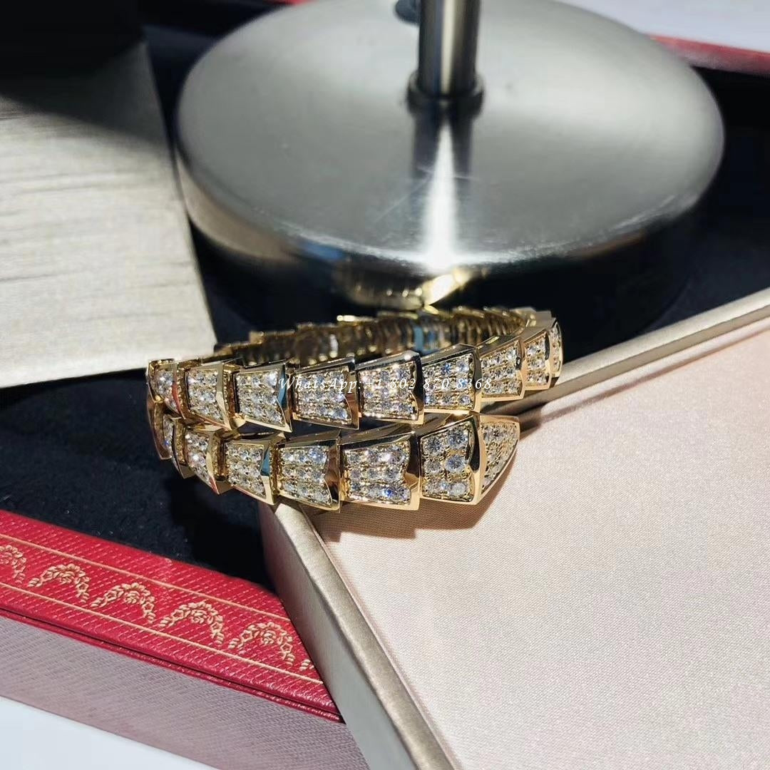 [Mystic]SERPENTI BRACELET 8MM GOLD DIAMOND