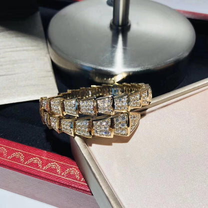 [Mystic]SERPENTI BRACELET 8MM GOLD DIAMOND