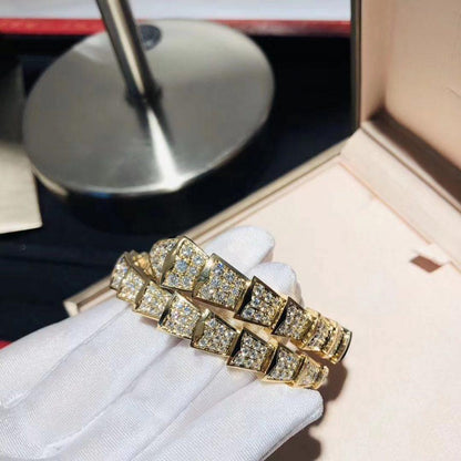 [Mystic]SERPENTI BRACELET 8MM GOLD DIAMOND