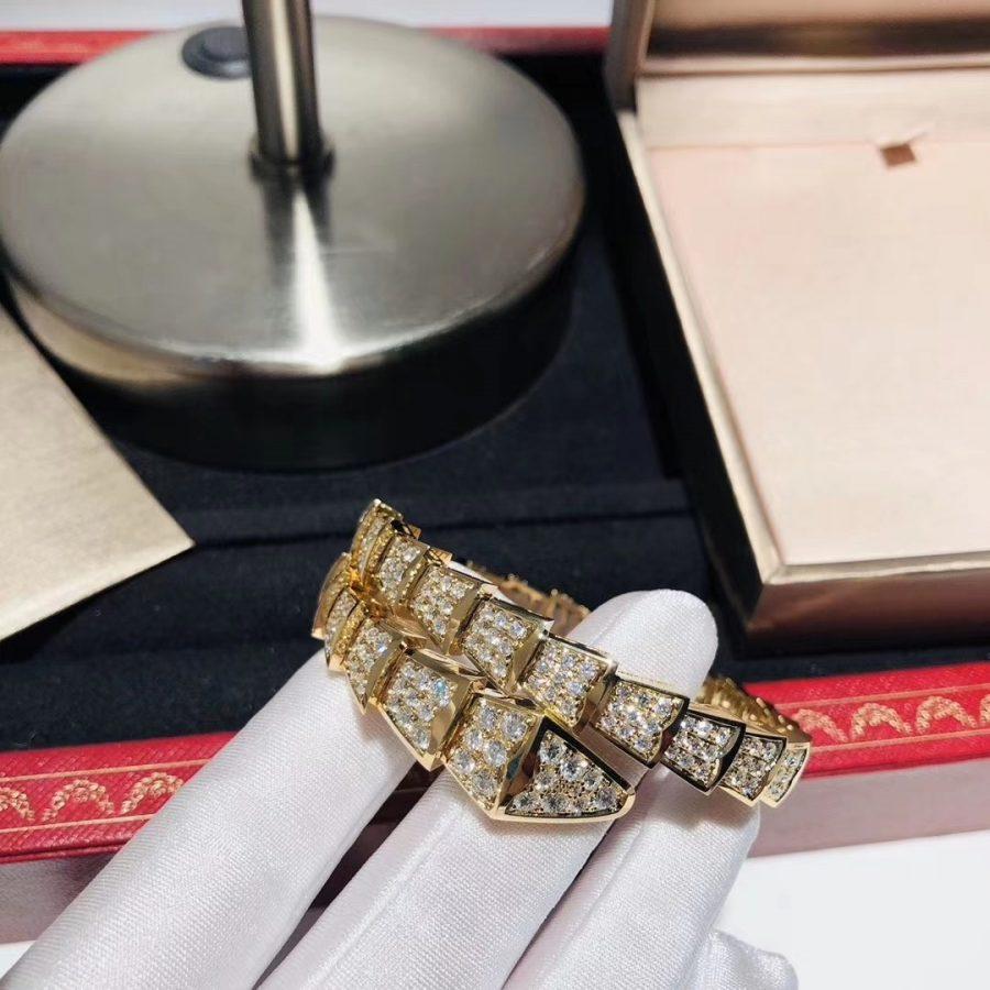 [Mystic]SERPENTI BRACELET 8MM GOLD DIAMOND