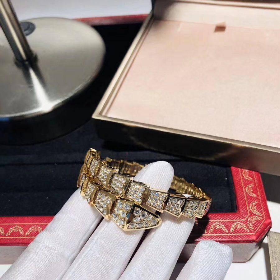 [Mystic]SERPENTI BRACELET 8MM GOLD DIAMOND