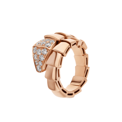 [Mystic]SERPENTI RING PINK GOLD DIAMOND