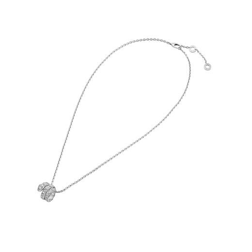 [Mystic]SERPENTI  NECKLACE DOUBLE RING DIAMOND