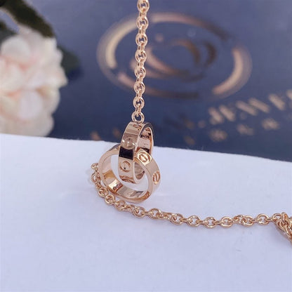 [Mystic]LOVE BRACELET DOUBLE RING