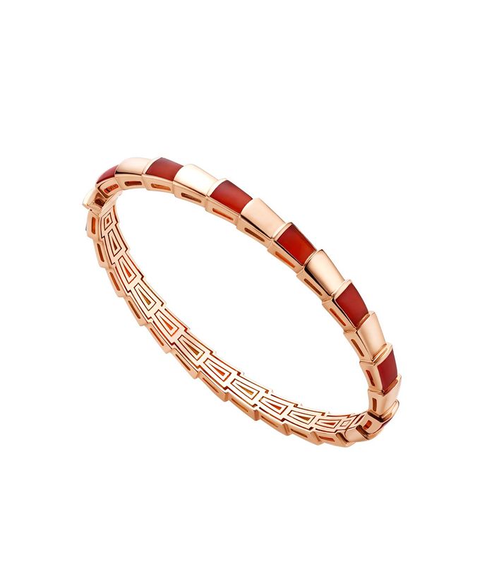 [Mystic]SERPENTI BRACELET PINK GOLD RUBELLITE