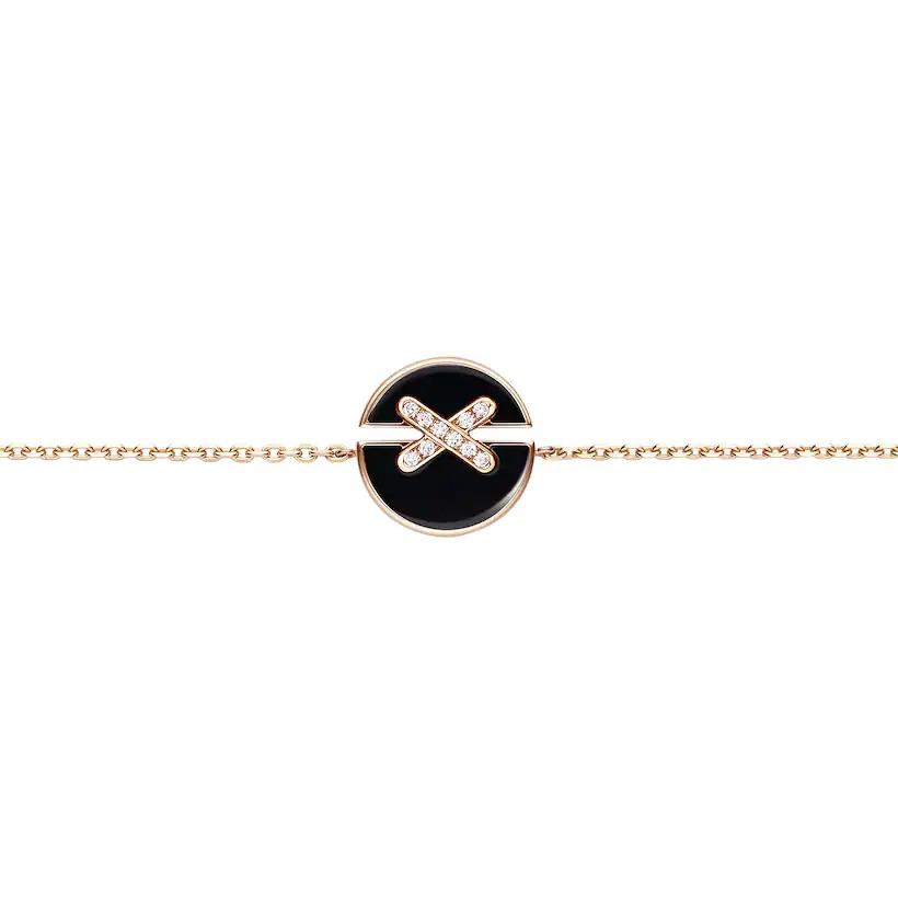 [Mystic]JEUX DE BRACELET ONYX PINK GOLD DIAMOND