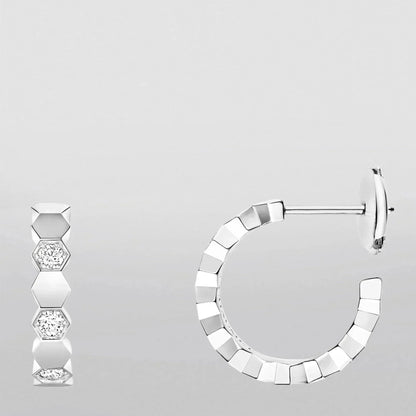 [Mystic]Hollow Design Four-Leaf Clover Flower Shape Ring