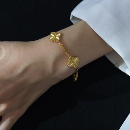 [Mystic-new] CLOVER 5 MOTIF LASER BRACELET COLLECTION