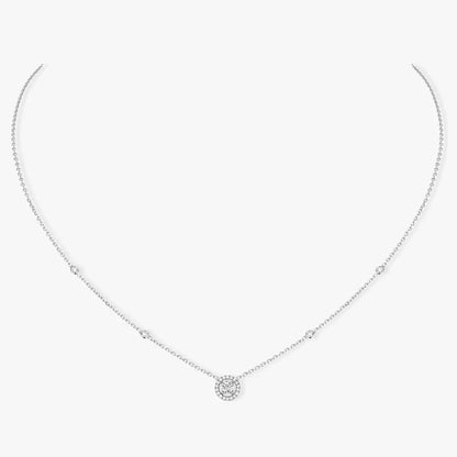 [Mystic JURI]Diamond Necklace 0,20ct Brilliant Shape Joy