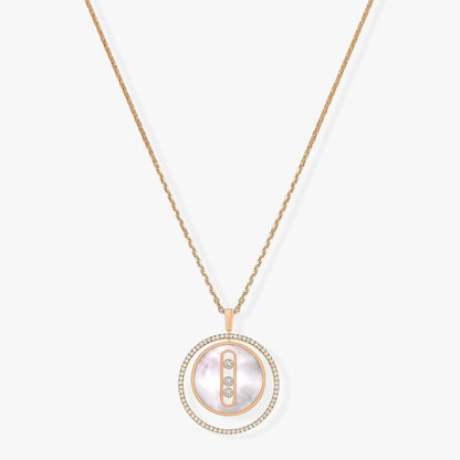 [Mystic JURI]Mystic MOVE MM NACRE BLANCHE DIAMOND NECKLACE
