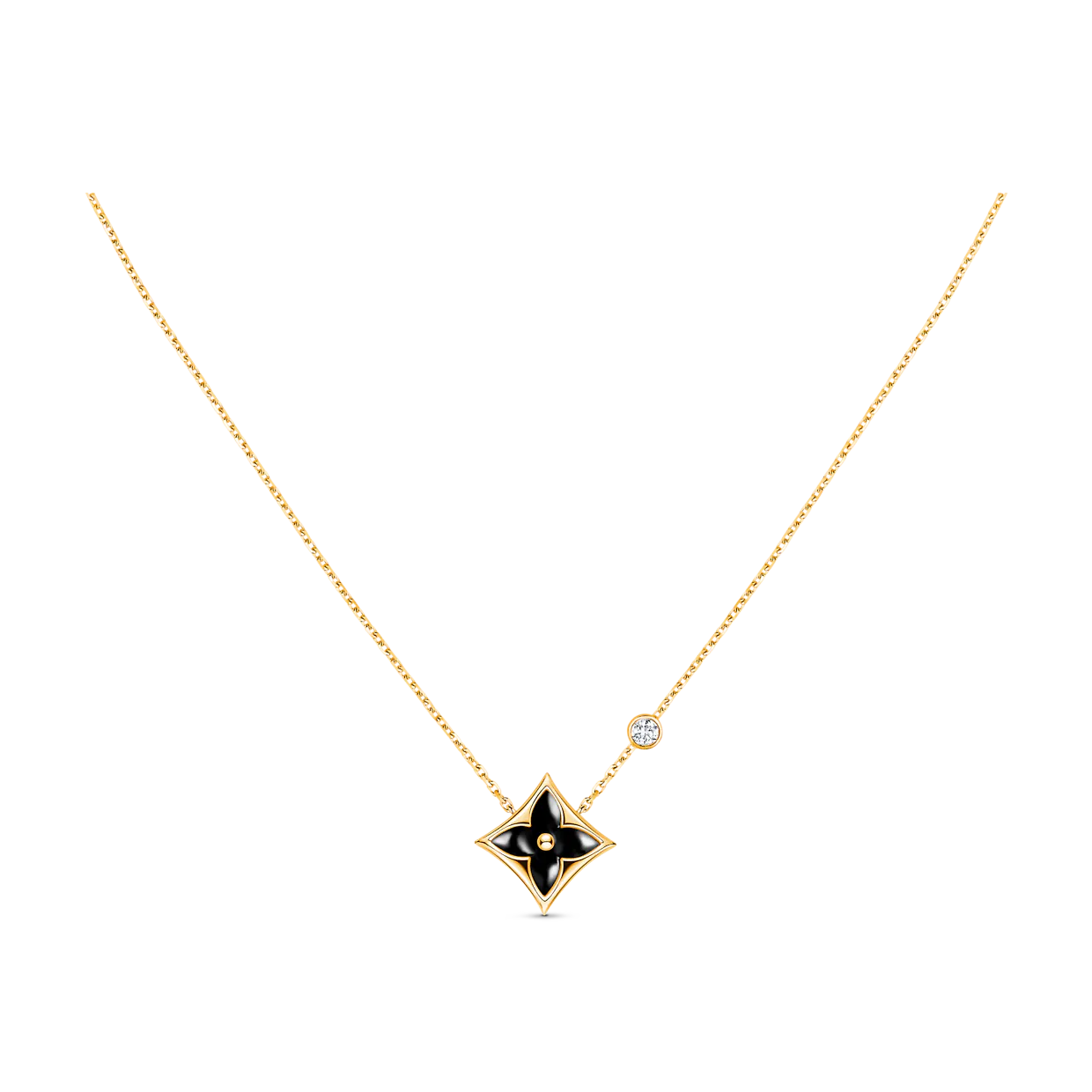 [Mystic]STAR BLACK MOP NECKLACE
