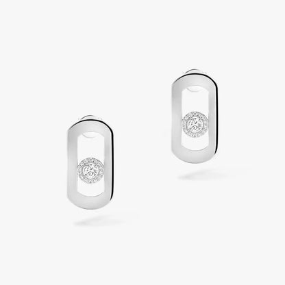 [Mystic JURI]So Move Diamond Earrings in Yellow Gold