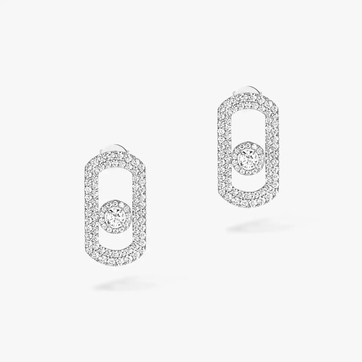 [Mystic JURI]So Move Pave_-Set Diamond Earrings in Silver
