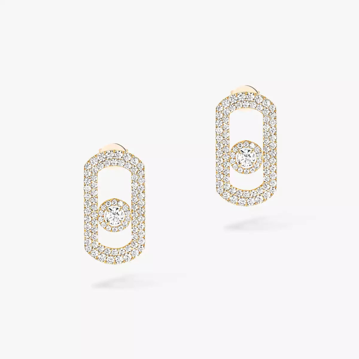 [Mystic JURI]So Move Pave_-Set Diamond Earrings in Silver