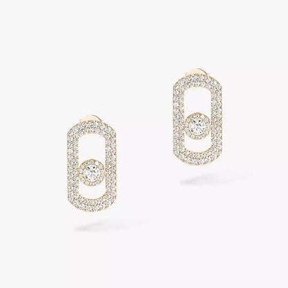 [Mystic JURI]So Move Pave_-Set Diamond Earrings in Silver