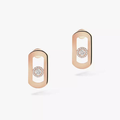 [Mystic JURI]So Move Diamond Earrings in Yellow Gold