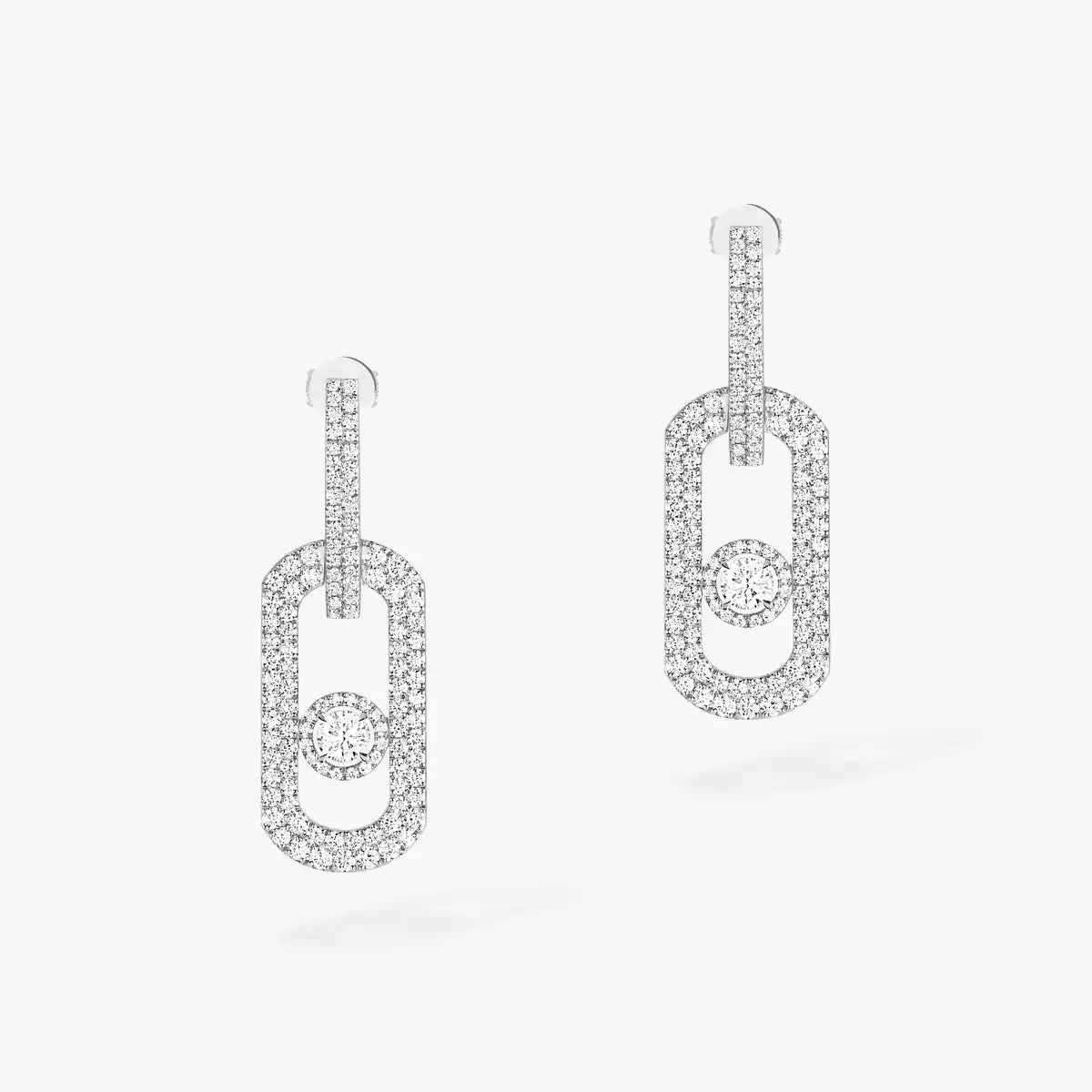 [Mystic JURI]So Move XL Pave_-Set Diamond Pendant Earrings
