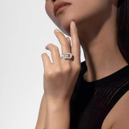 [Mystic JURI]So Move Pave_-Set Diamond Ring