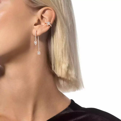 [Mystic JURI]Diamond Drop Earrings My Twin