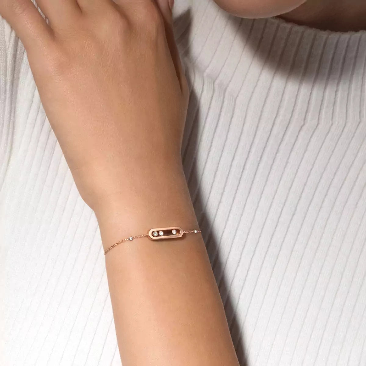 [Mystic JURI]Baby Move Diamond Bracelet