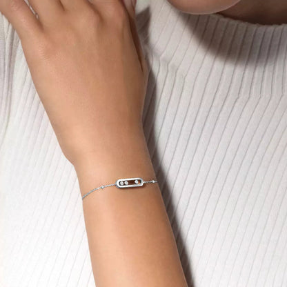[Mystic JURI]Baby Move Diamond Bracelet