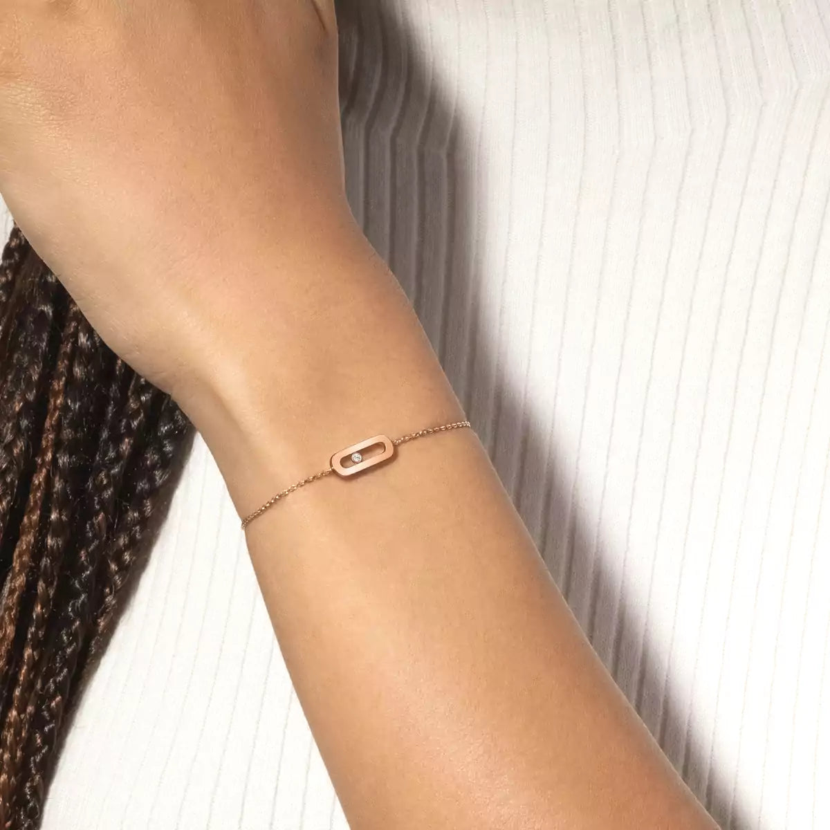 [Mystic JURI]Move Uno Diamond Bracelet