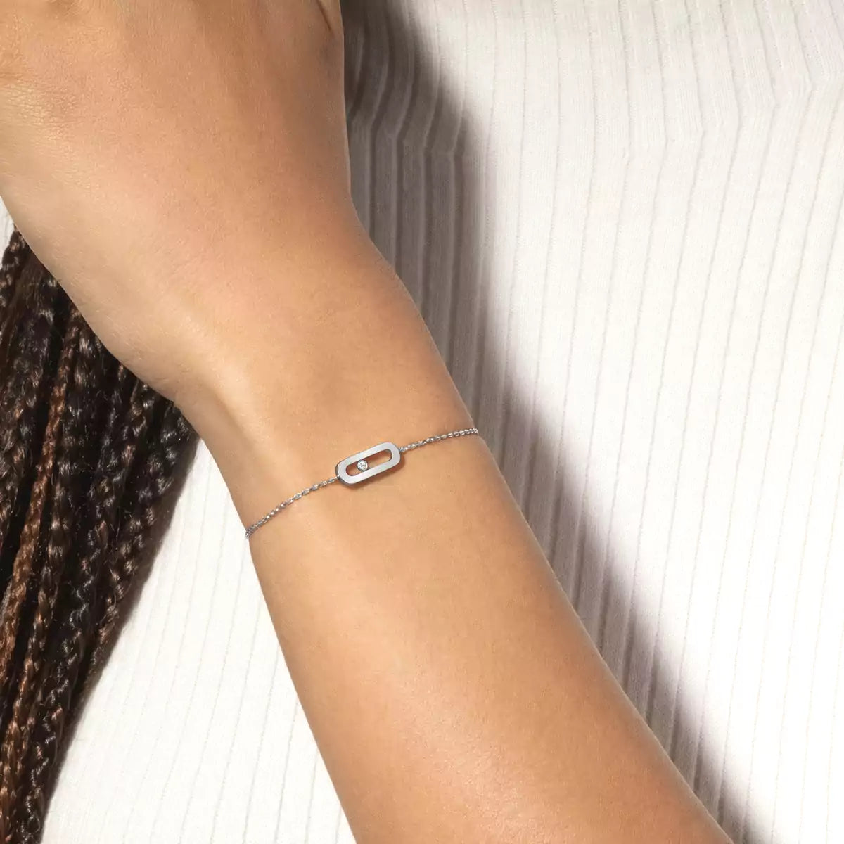 [Mystic JURI]Move Uno Diamond Bracelet