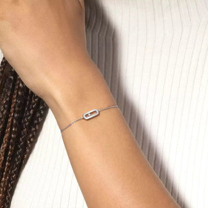 [Mystic JURI]Move Uno Diamond Bracelet