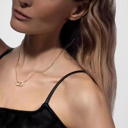 [Mystic JURI]So Move Diamond Necklace in Gold