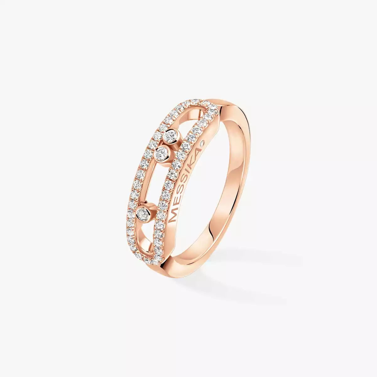 [Mystic JURI] Baby Move Gold Diamond Pave_ Ring
