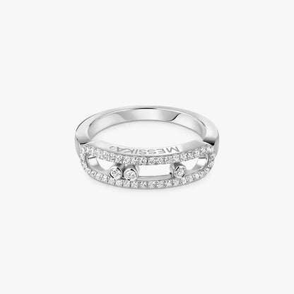 [Mystic JURI] Baby Move Gold Diamond Pave_ Ring