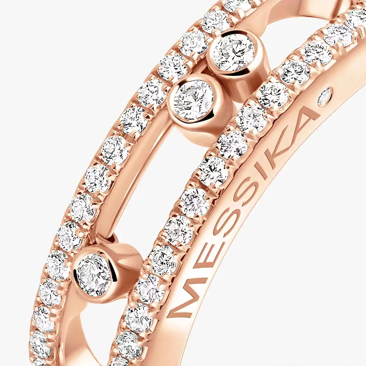 [Mystic JURI] Baby Move Gold Diamond Pave_ Ring