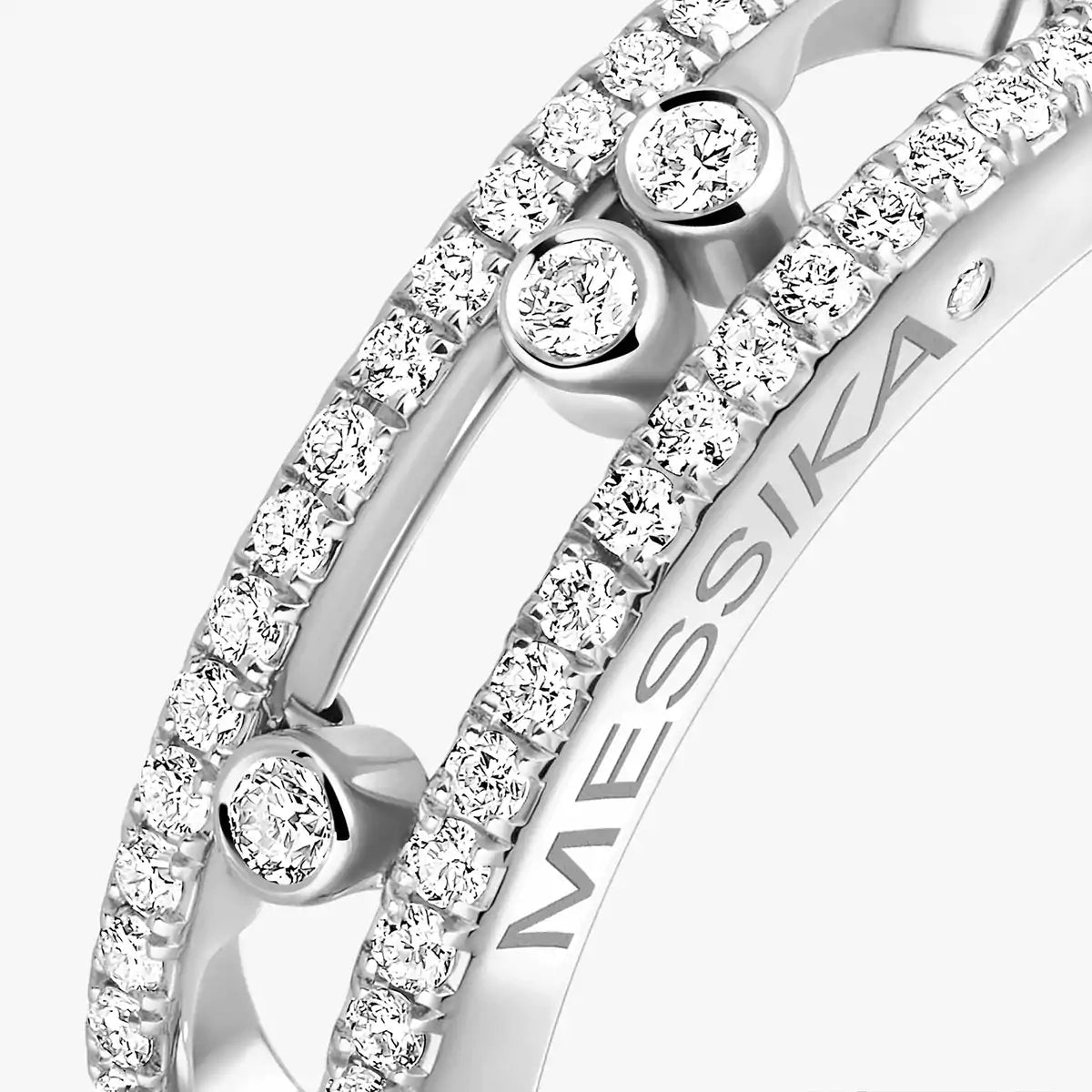 [Mystic JURI] Baby Move Gold Diamond Pave_ Ring