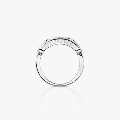 [Mystic JURI] Baby Move Gold Diamond Pave_ Ring