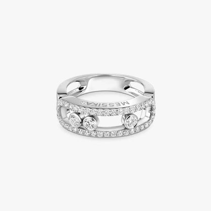 [Mystic JURI] Move Gold Diamond Pave_ Ring