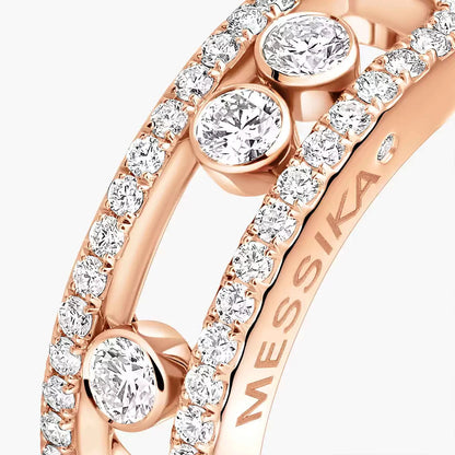 [Mystic JURI] Move Gold Diamond Pave_ Ring