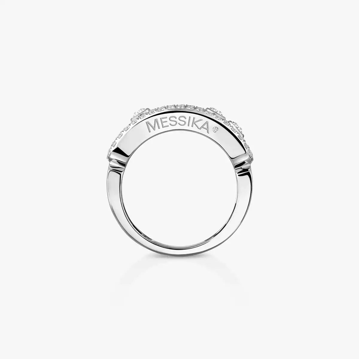 [Mystic JURI] Move Gold Diamond Pave_ Ring