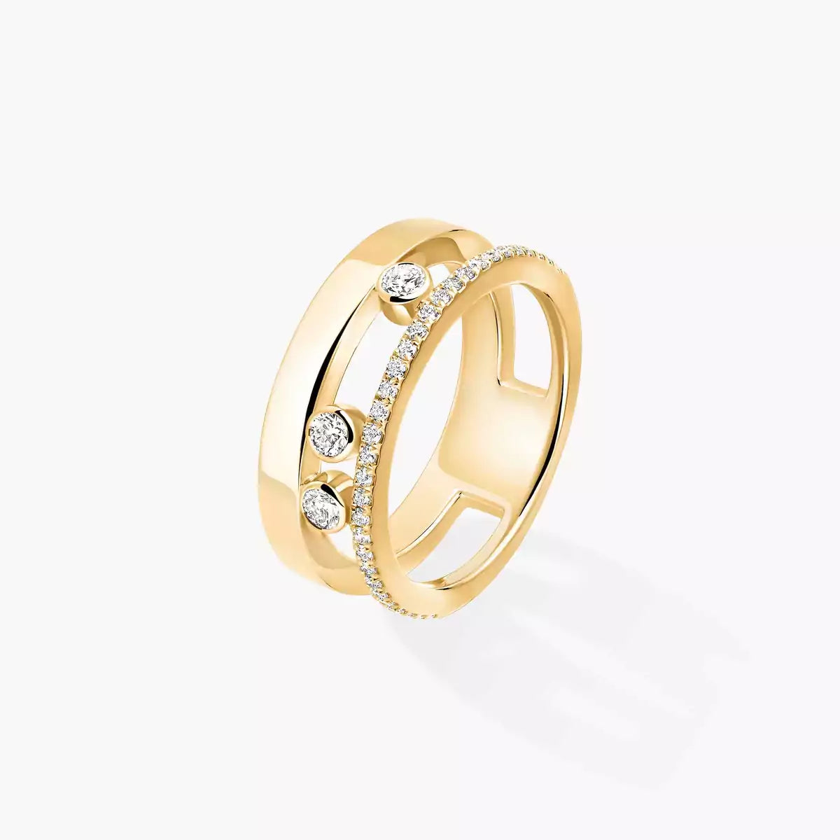 [Mystic JURI]Move Romane Diamond Ring