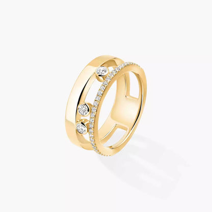 [Mystic JURI]Move Romane Diamond Ring