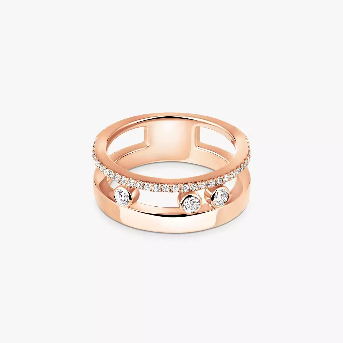 [Mystic JURI]Move Romane Diamond Ring