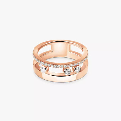 [Mystic JURI]Move Romane Diamond Ring