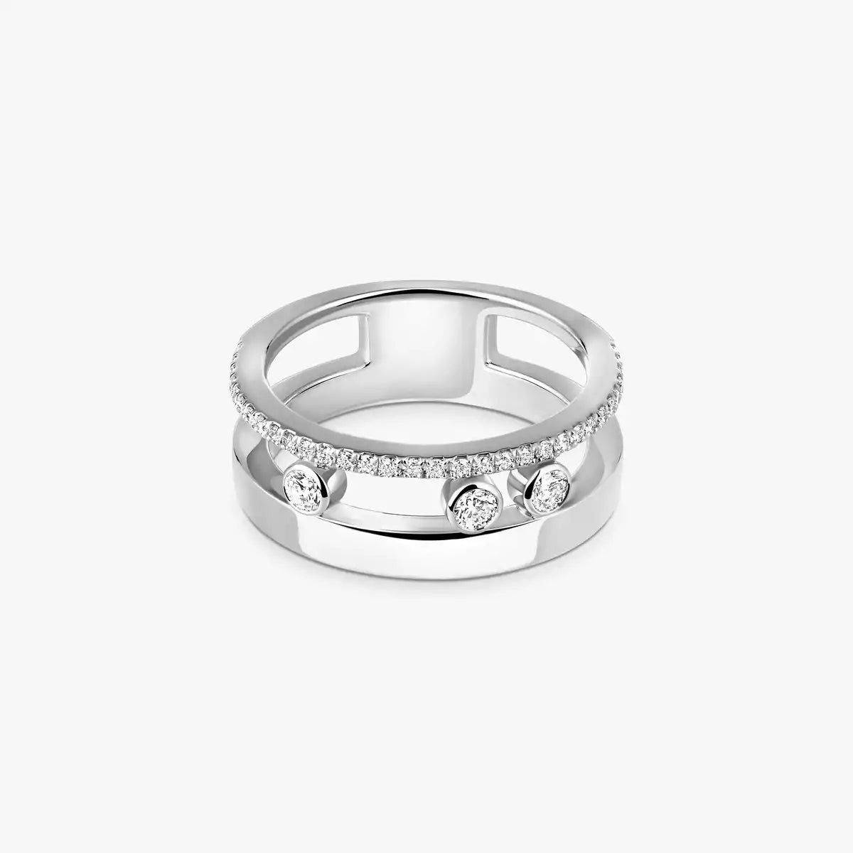 [Mystic JURI]Move Romane Diamond Ring