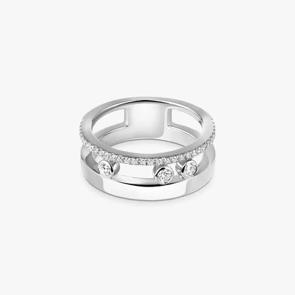 [Mystic JURI]Move Romane Diamond Ring