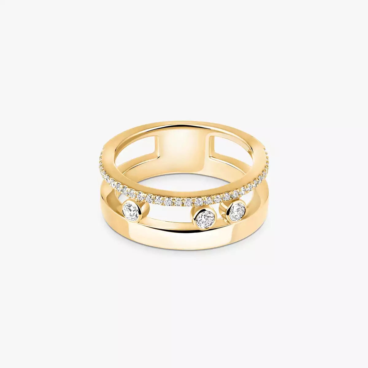 [Mystic JURI]Move Romane Diamond Ring