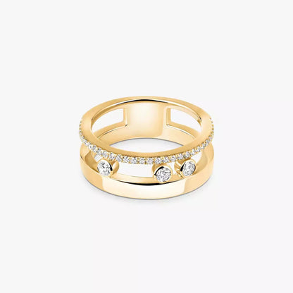 [Mystic JURI]Move Romane Diamond Ring